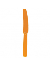 Ножи пластиковые "Делюкс" Оранжевые (12шт)