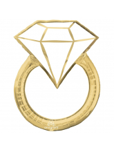 Кольцо с бриллиантом золото