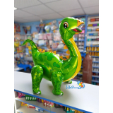 Фольгированный динозавр Стегозавр» зеленый (воздух) 