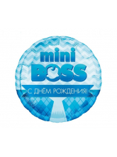 Круг "Mini BOSS" С днем рождения!