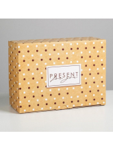 Коробка сборная Present, 26 × 19 × 10 см